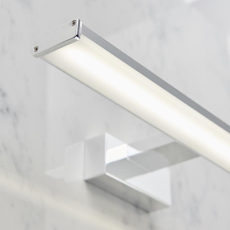 Endon Axis 1 Light Chrome Bathroom Wall Light-warehouse-clearance-020426