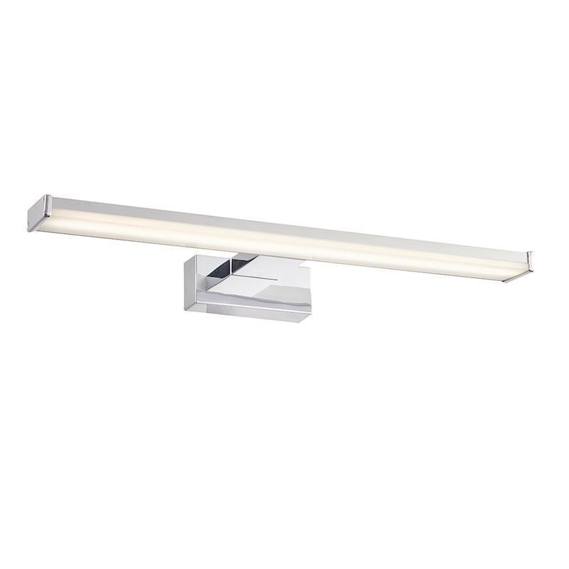 Endon Axis 1 Light Chrome Bathroom Wall Light-WAREHOUSE-40-290626