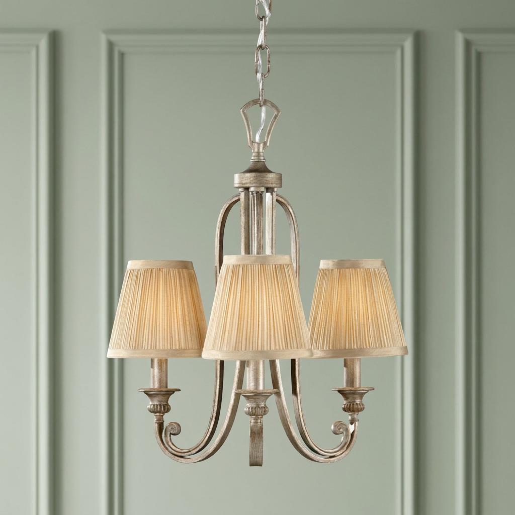 Feiss Abbey 3 Light Chandelier-OPEN-BOX-50-290626