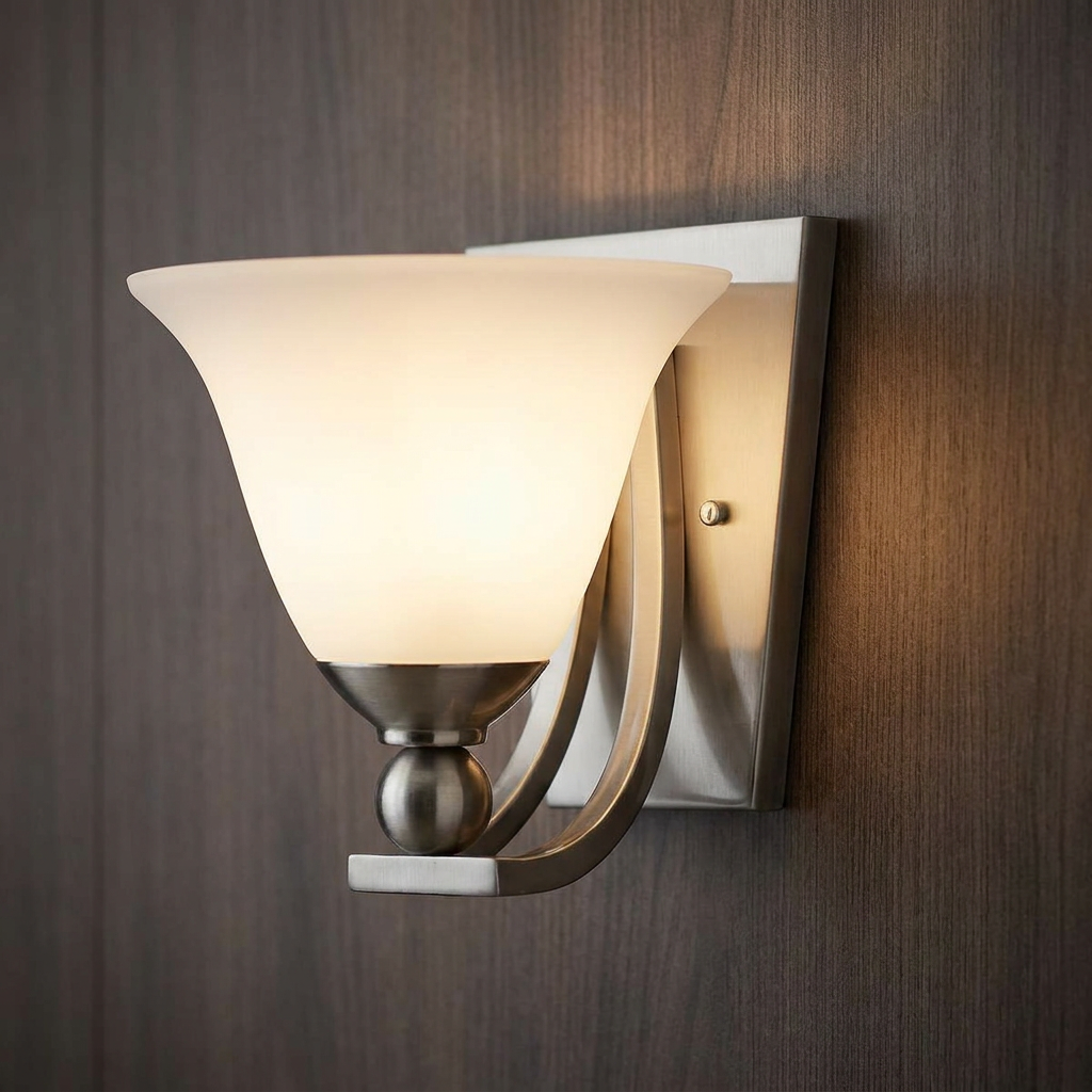 Hinkley Bolla Brushed Nickel Finish Wall Light-warehouse-clearance-140826