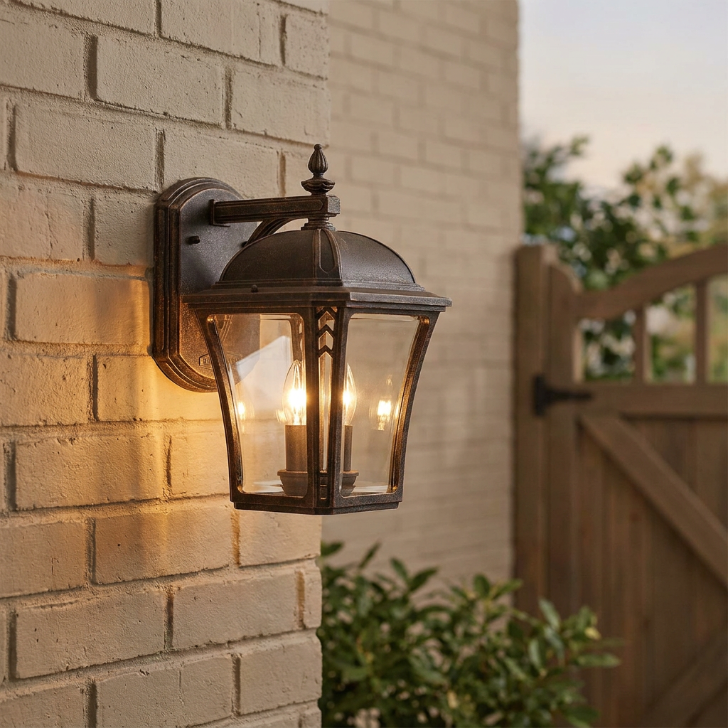 Hinkley Wabash Medium Mocha Outdoor Wall Light-warehouse-180926