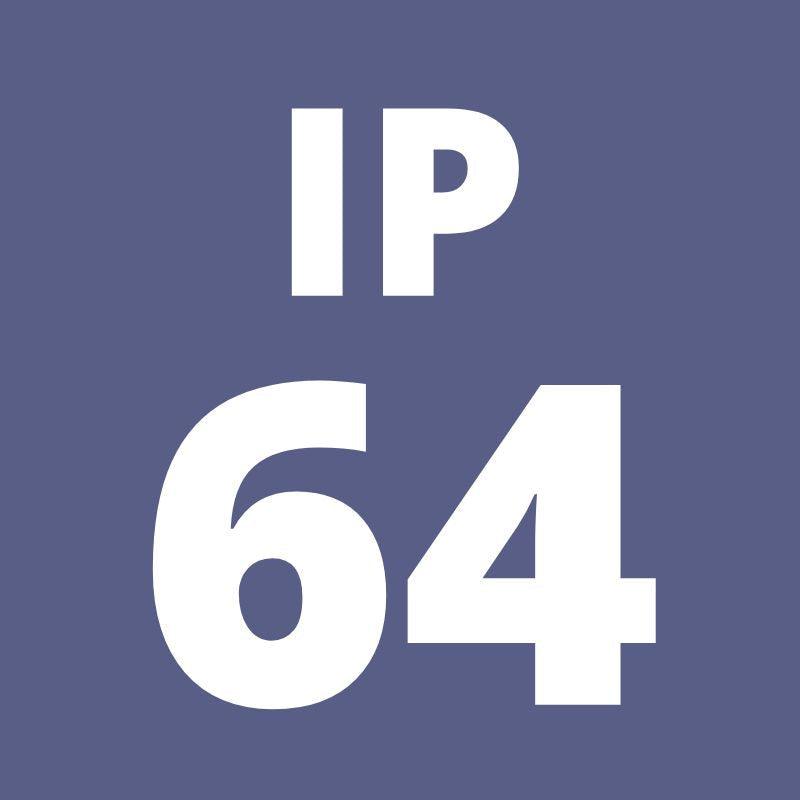 Searchlight Bulkhead Round Solid Brass IP64 Outdoor Wall Light - Ribbed Glass