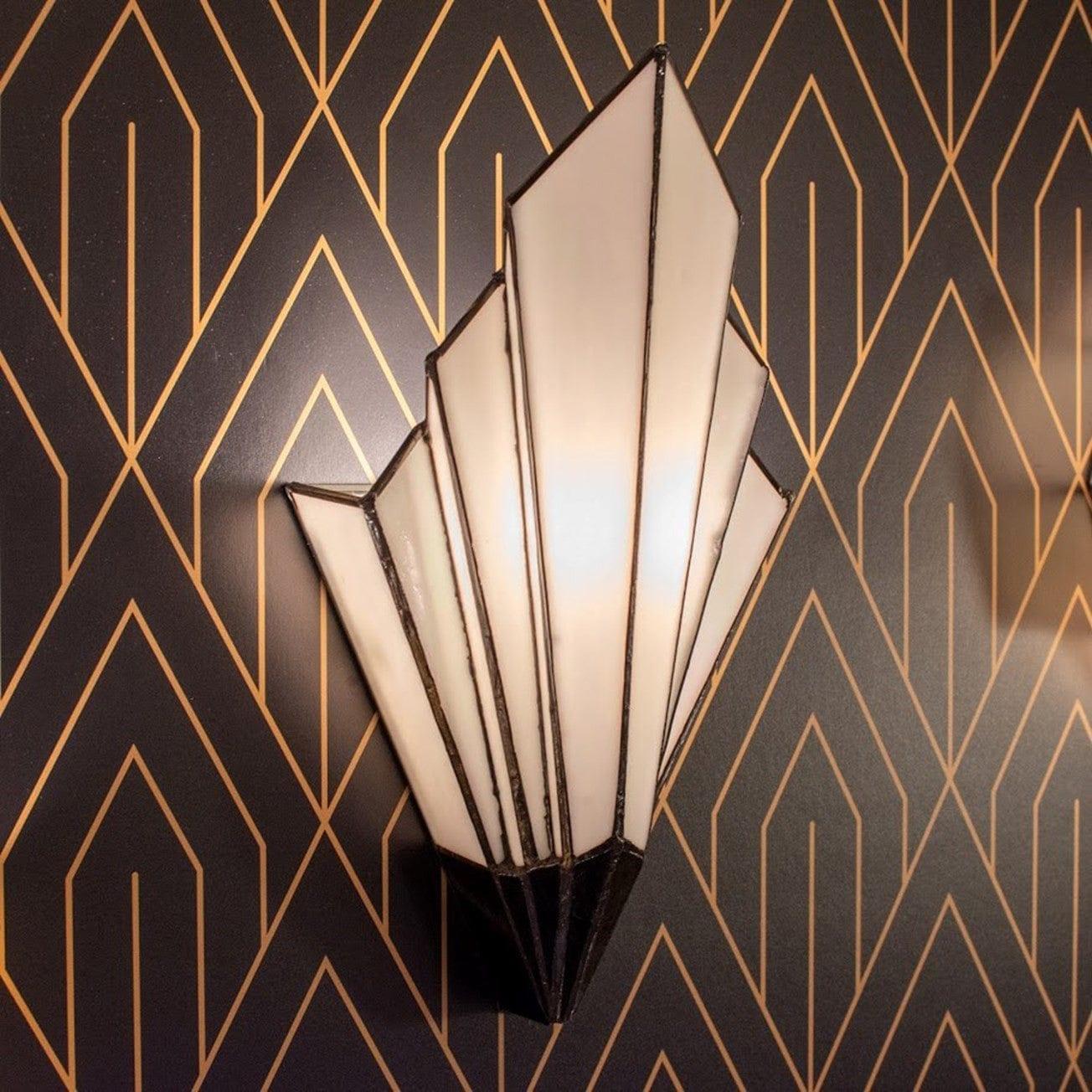 Lyon Tiffany Wall Light-OPEN-BOX-040626