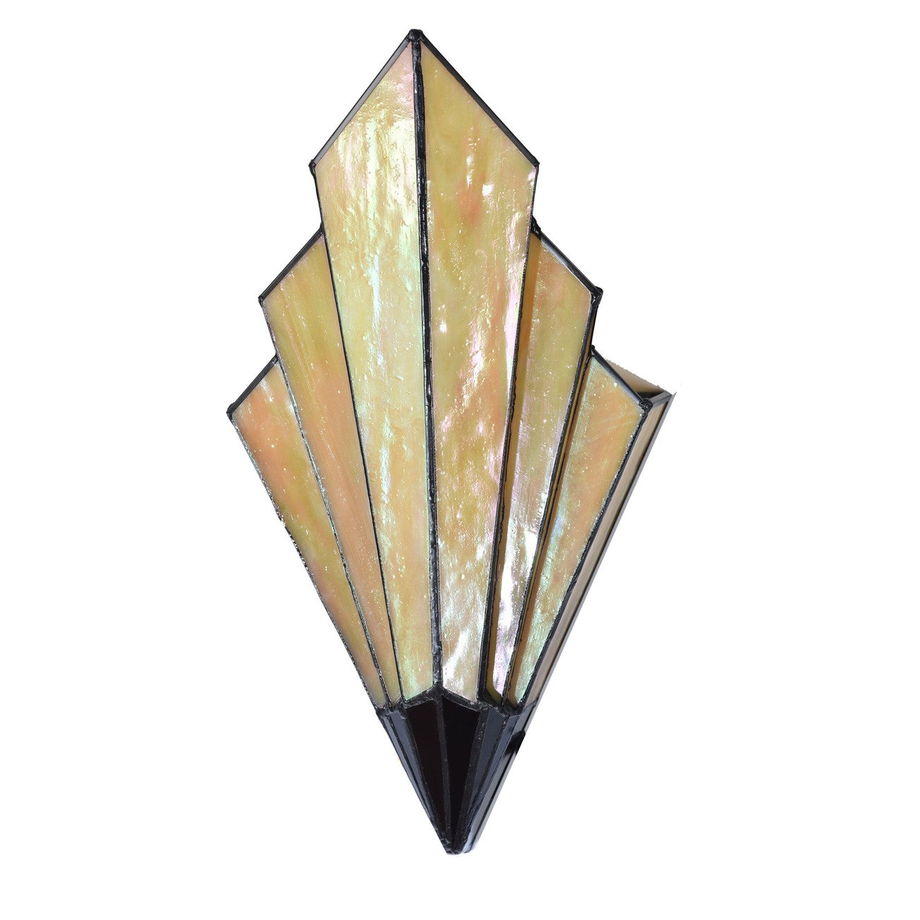 Lyon Amber Tiffany Wall Light