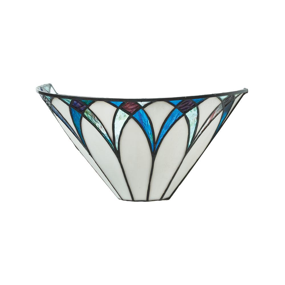 oaks lighting allanton tiffany wall light Living Room Image