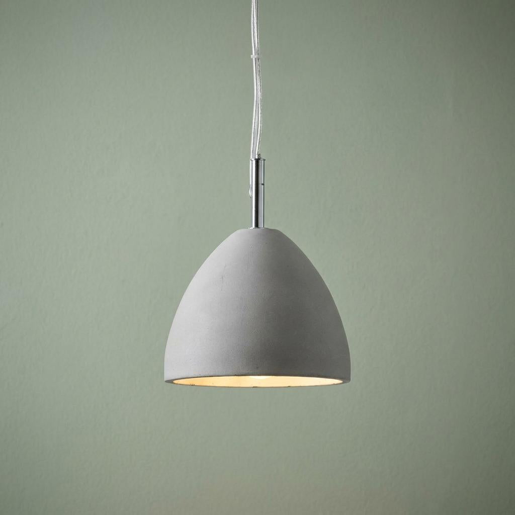 Oaks Lighting Morgen Grey Concrete Pendant-warehouse-180926