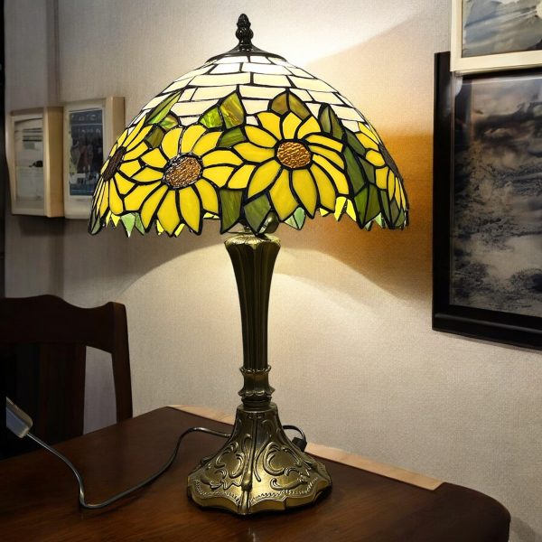 Sunflower Tiffany Lamp
