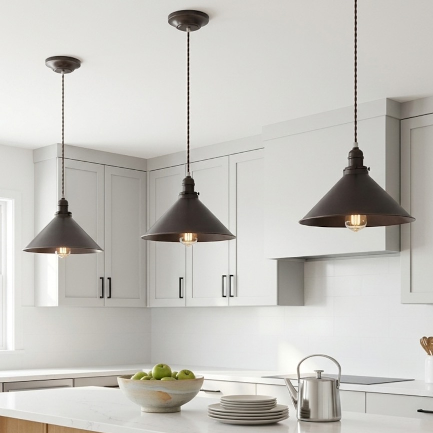 Elstead Provence Old Bronze Pendant Ceiling Light