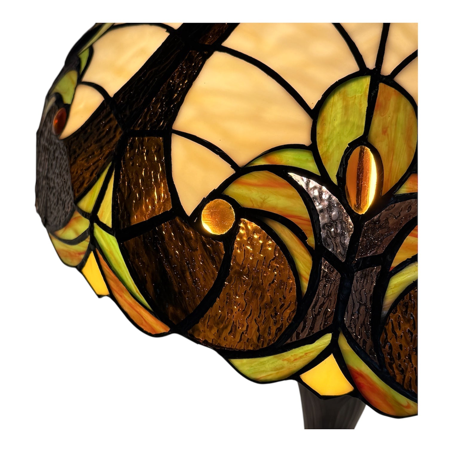 Minster Kingham 16" Tiffany Table Lamp