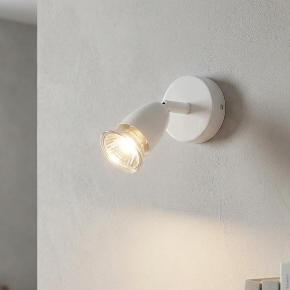 Saxby Amalfi Gloss White Finish Single Spotlight