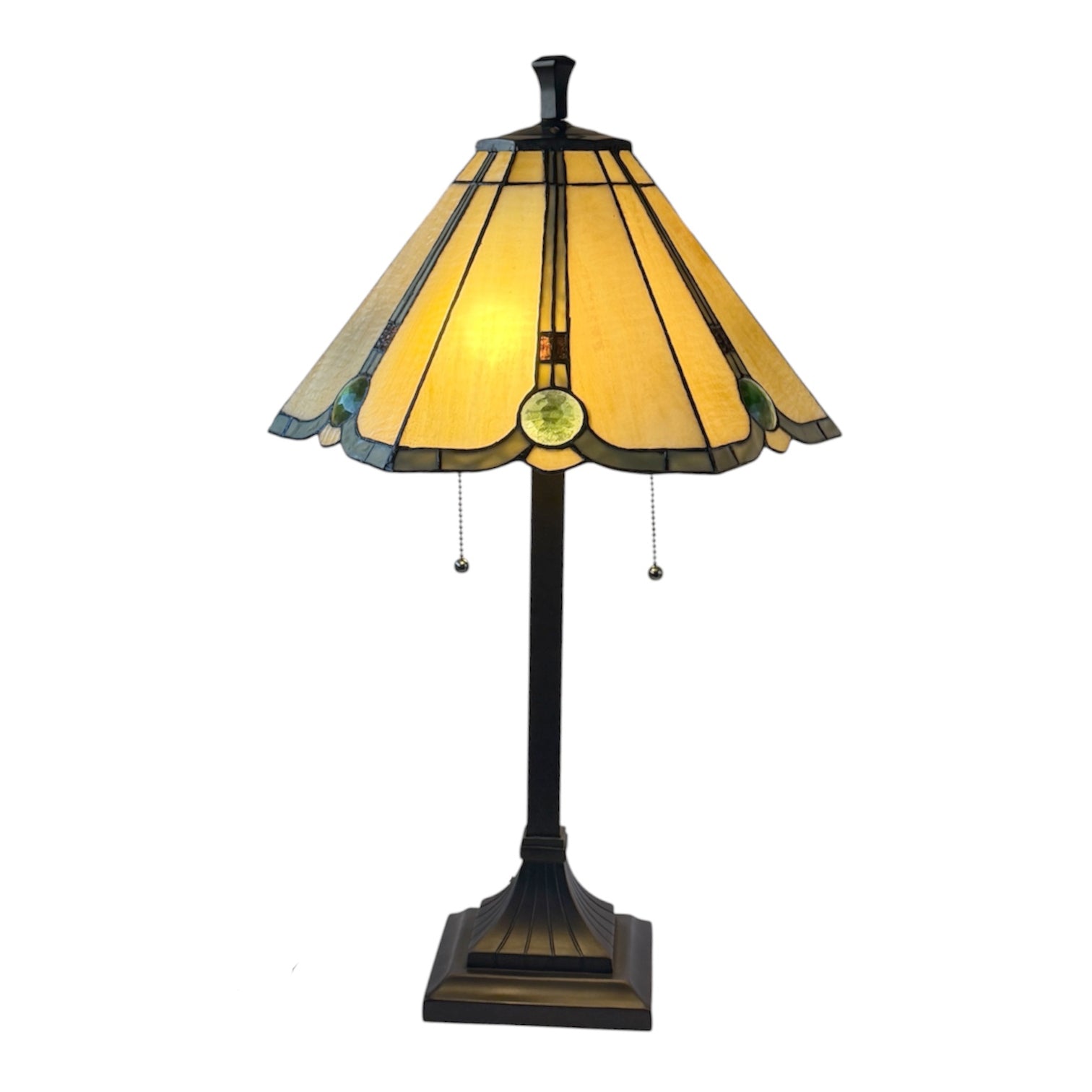 Tatton Tiffany Table Lamp - Tiffany Lighting Direct