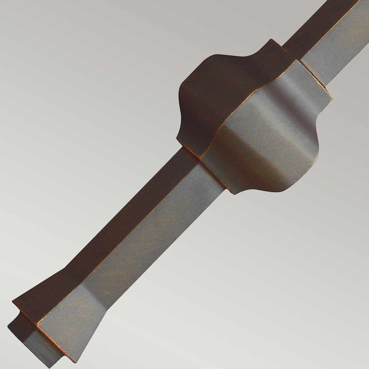 Feiss Teva 1 Light Antique Bronze Wall Light