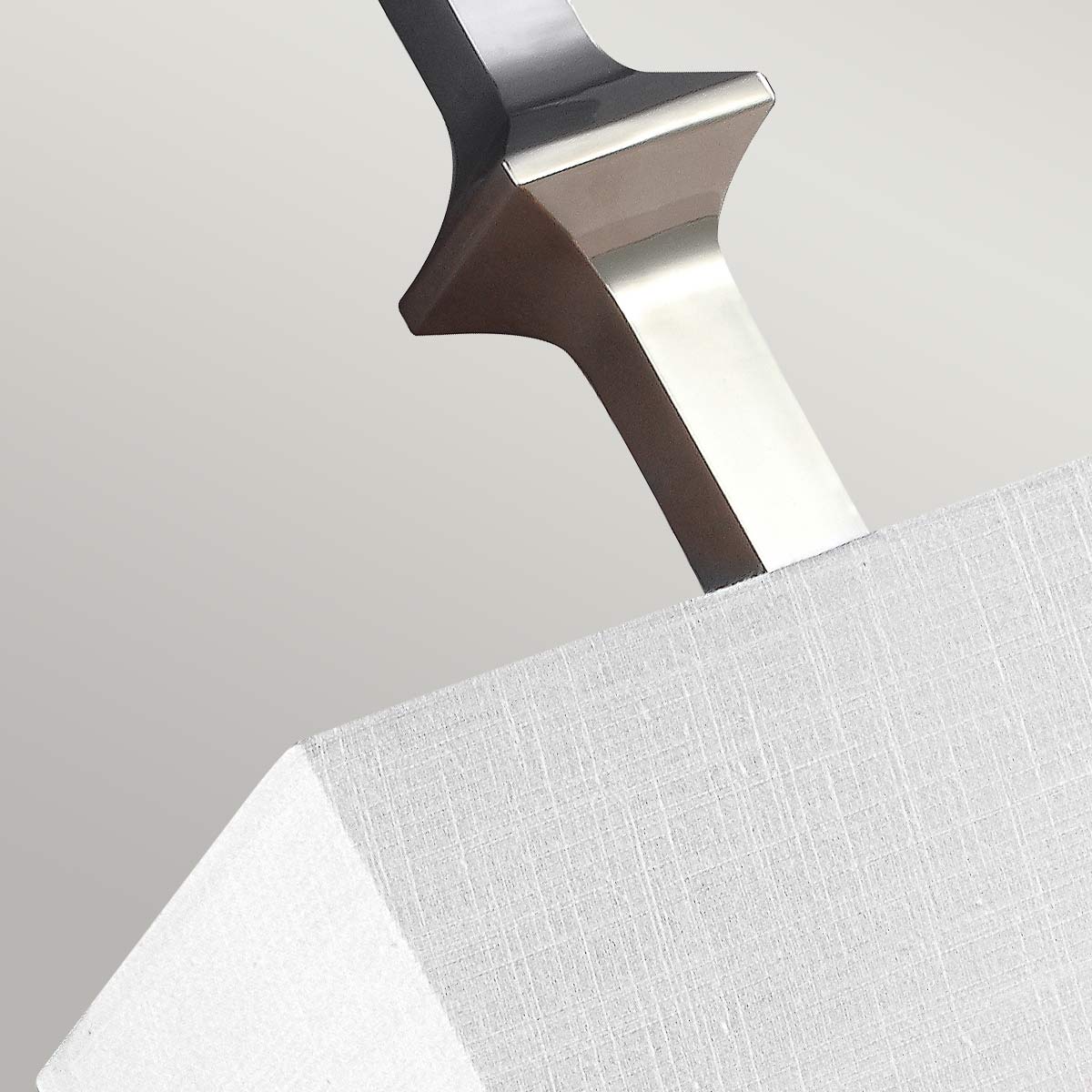 Feiss Teva 1 Light Polished Nickel Wall Light