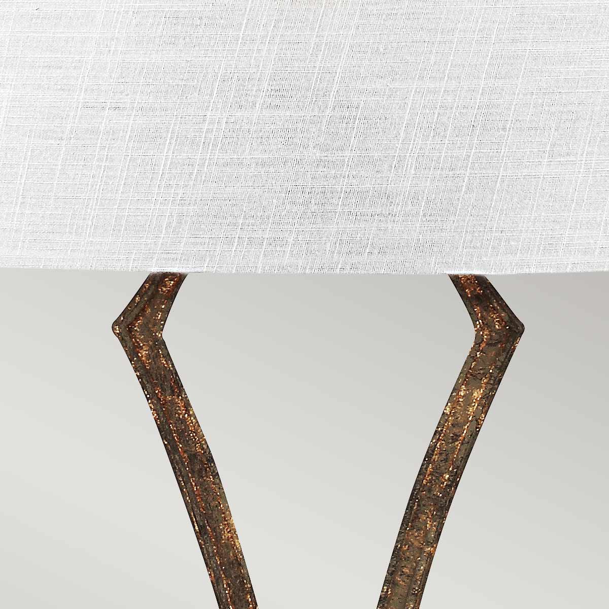 Feiss Tilling 1 Light Gold Leaf Wall Light FE-TILLING1-DSGL