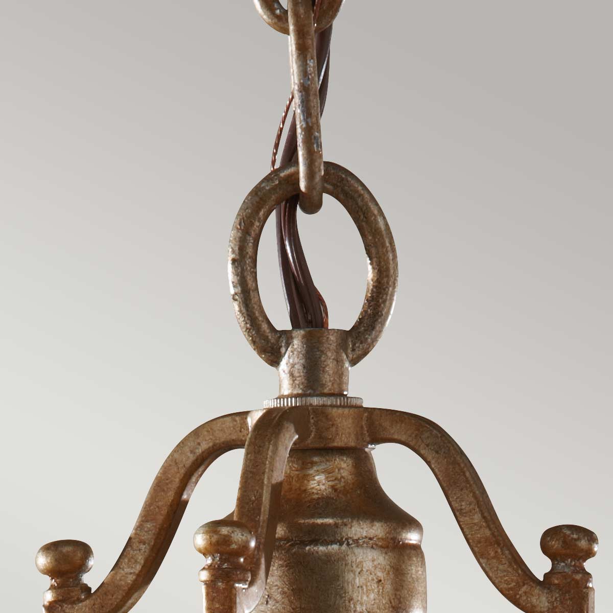 Feiss Valentina 1 Light Mini Bronze Ceiling Pendant