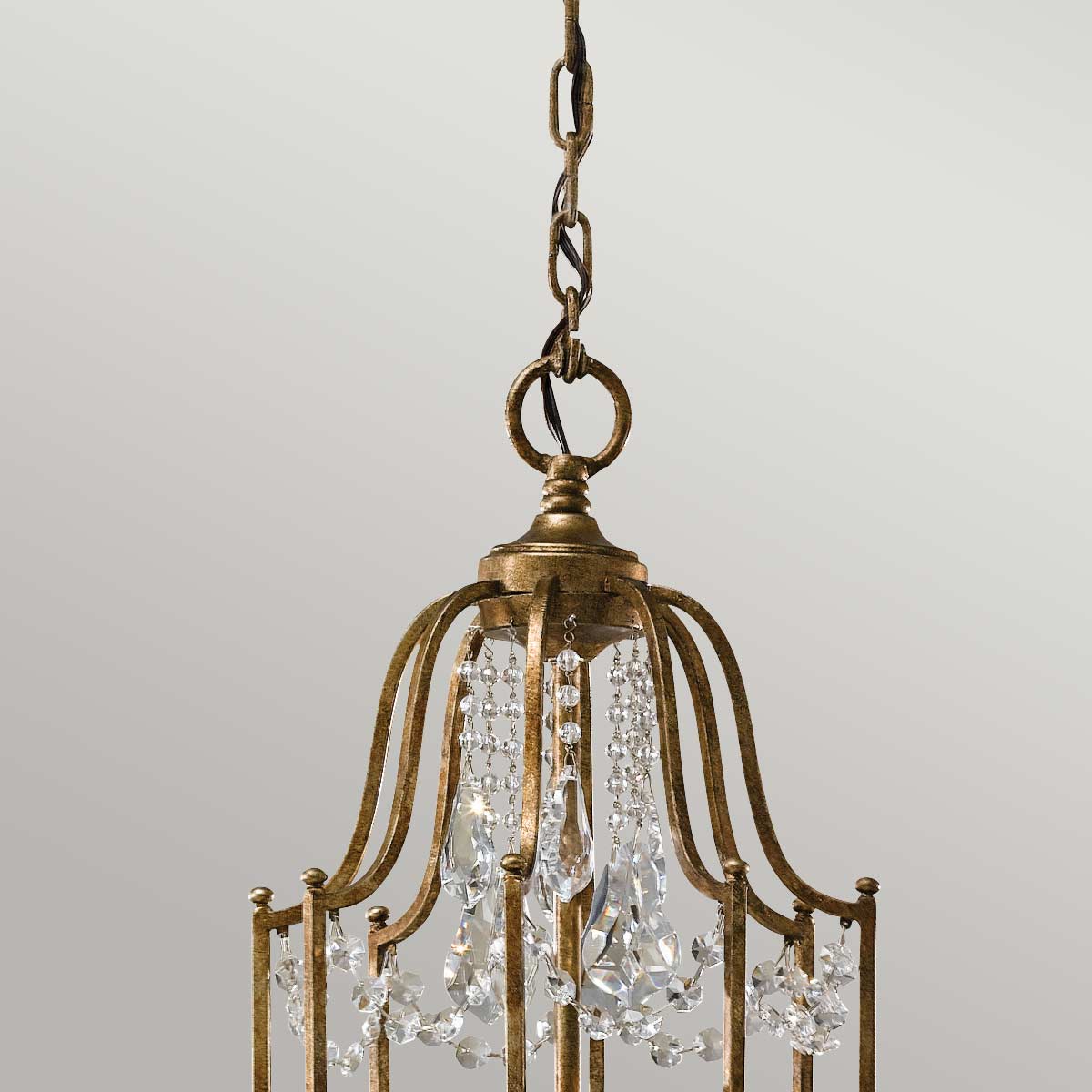 Feiss Valentina 12 Light Multi-Tier Bronze Chandelier