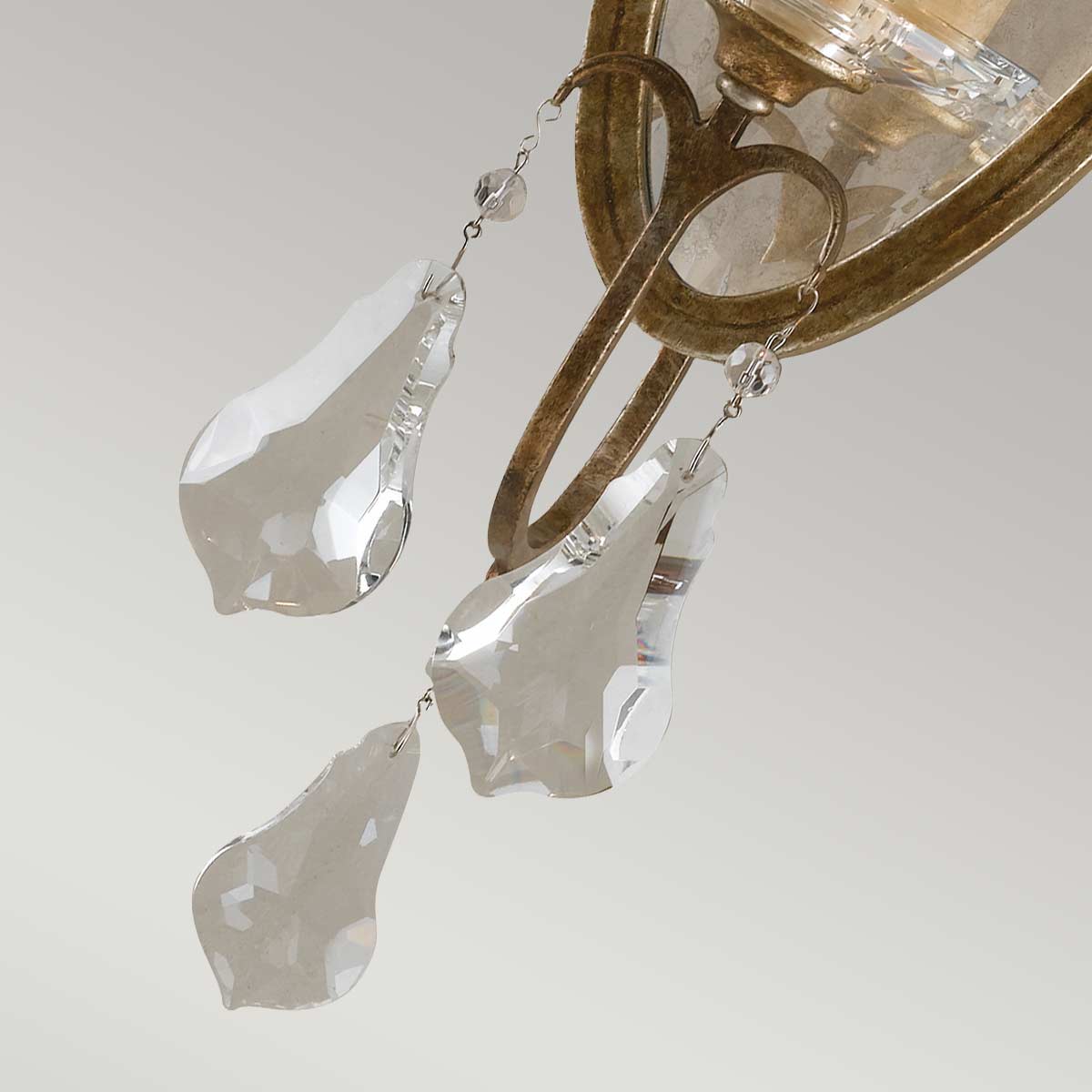 Feiss Valentina 1 Light Bronze Wall Light