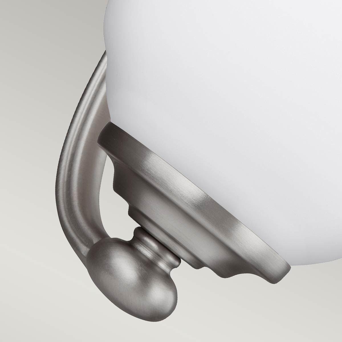 Feiss Vintner 1 Light Satin Nickel Wall Light