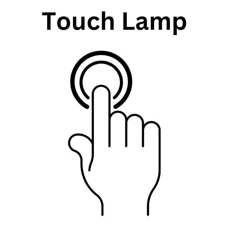Endon Dara 1 Light Nickel Table Lamp-Endon Lighting-Living-Room-Tiffany Lighting Direct-[image-position]