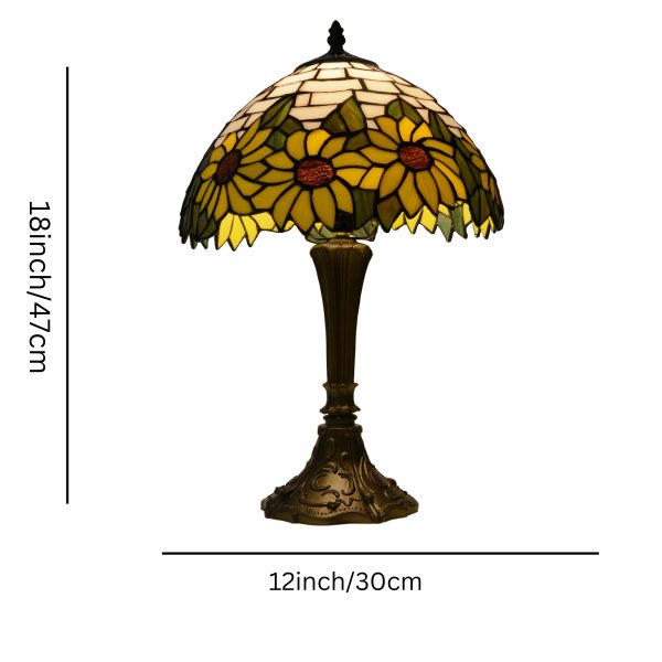 Sunflower Tiffany Lamp
