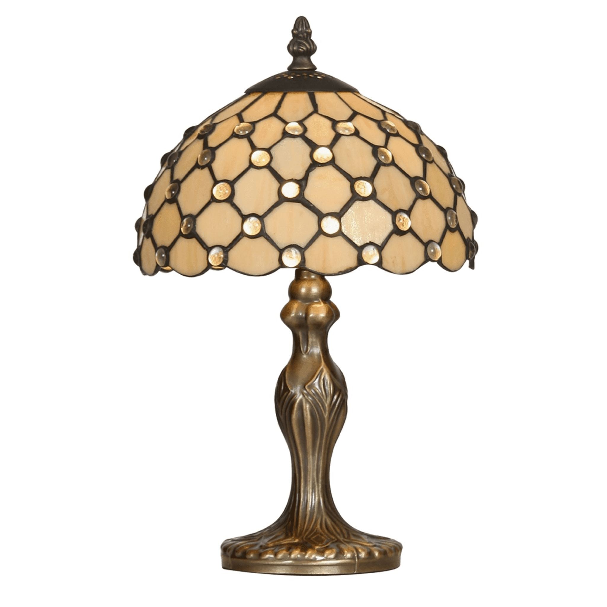 Oaks Tiffany Jewel Lamp