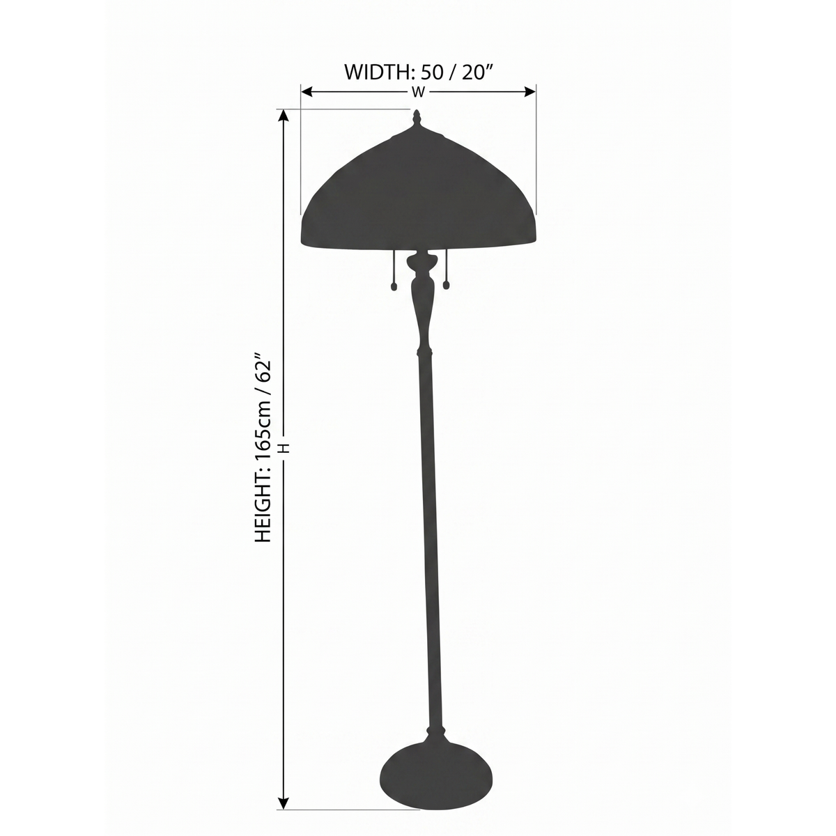 Falling Water Tiffany Floor Lamp - Tiffany Lighting Direct