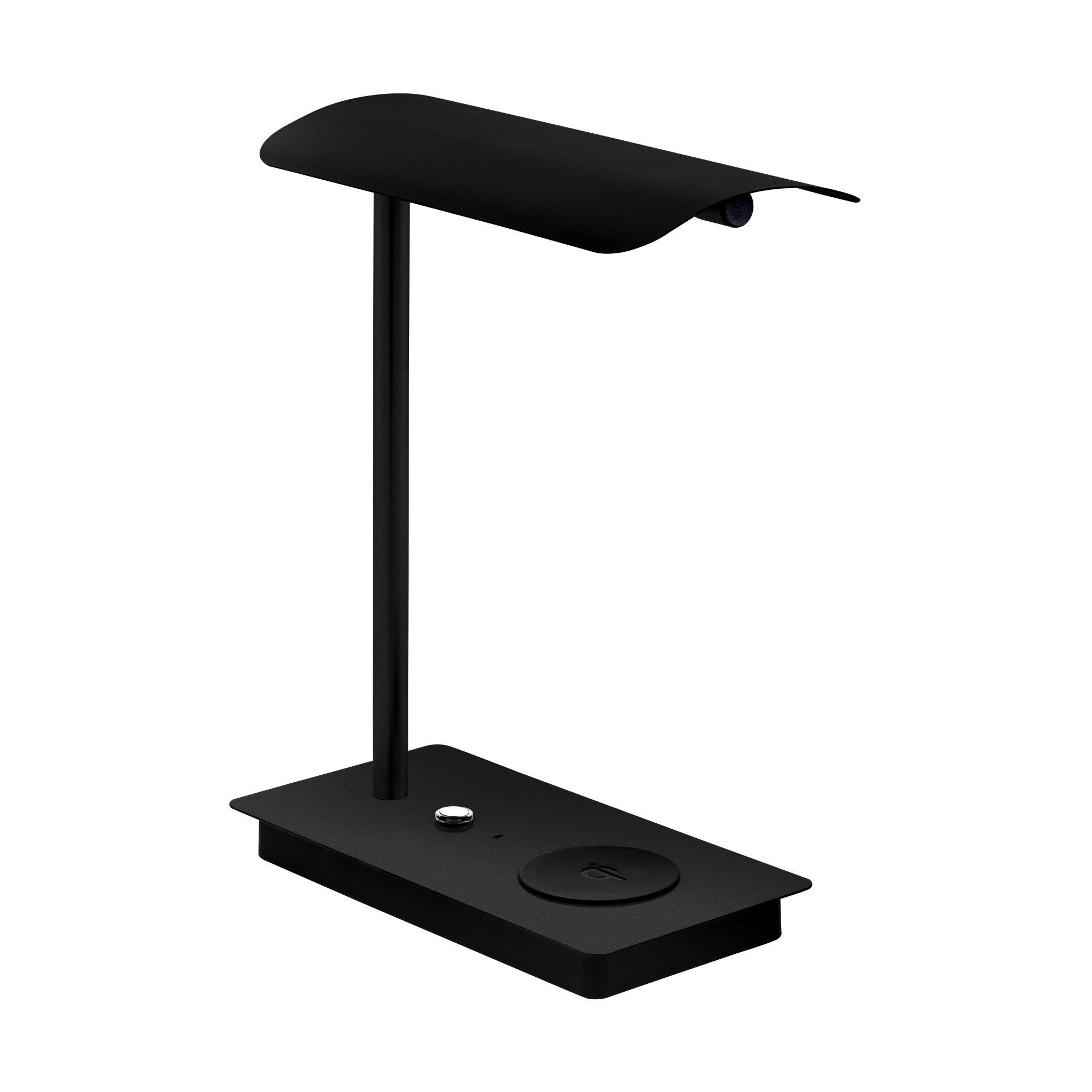 eglo arenaza led black touch table lamp living room image