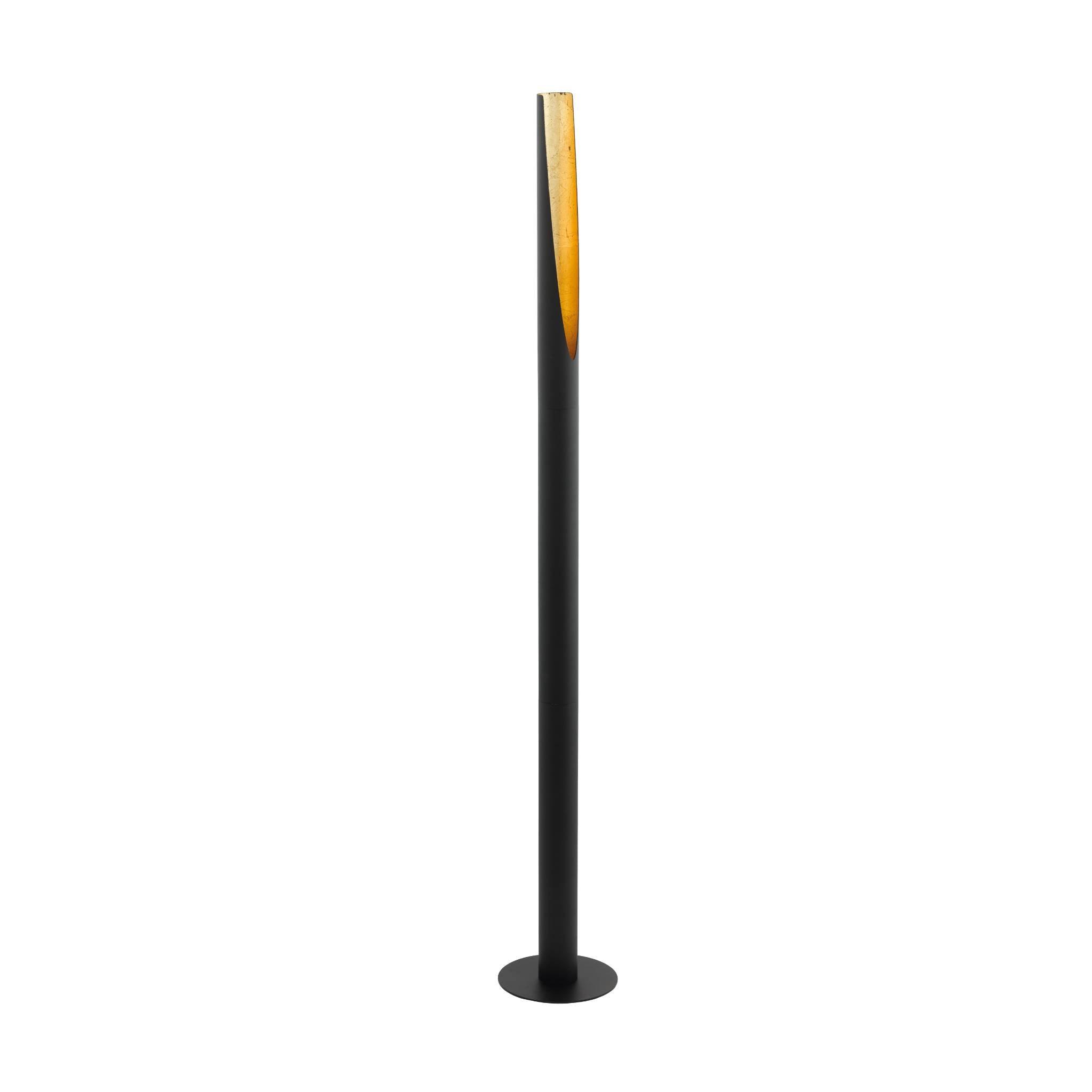 eglo barbotto black gold linear floor lamp Kitchen Lighting Close Up
