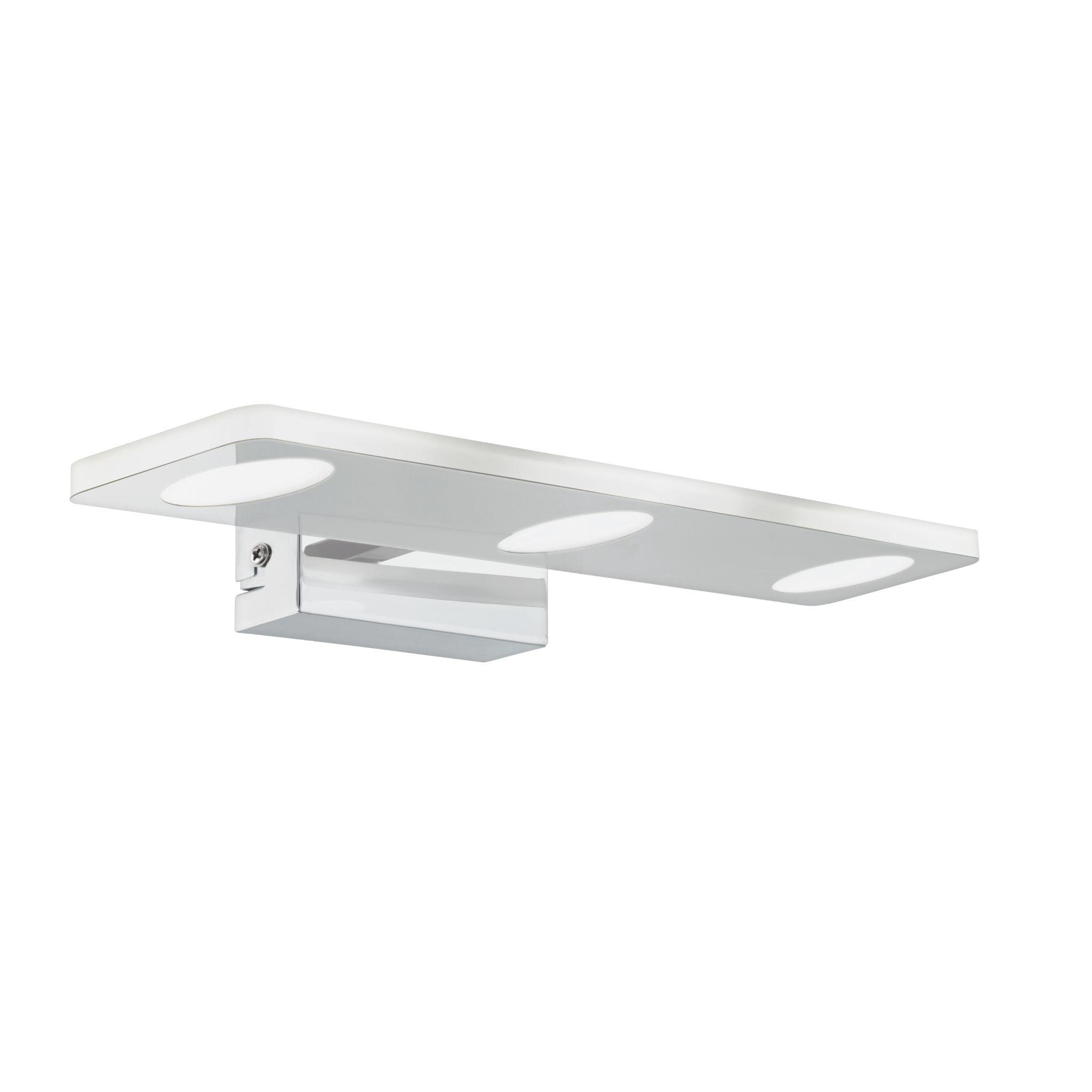 eglo cabus led chrome bathroom wall light ip44