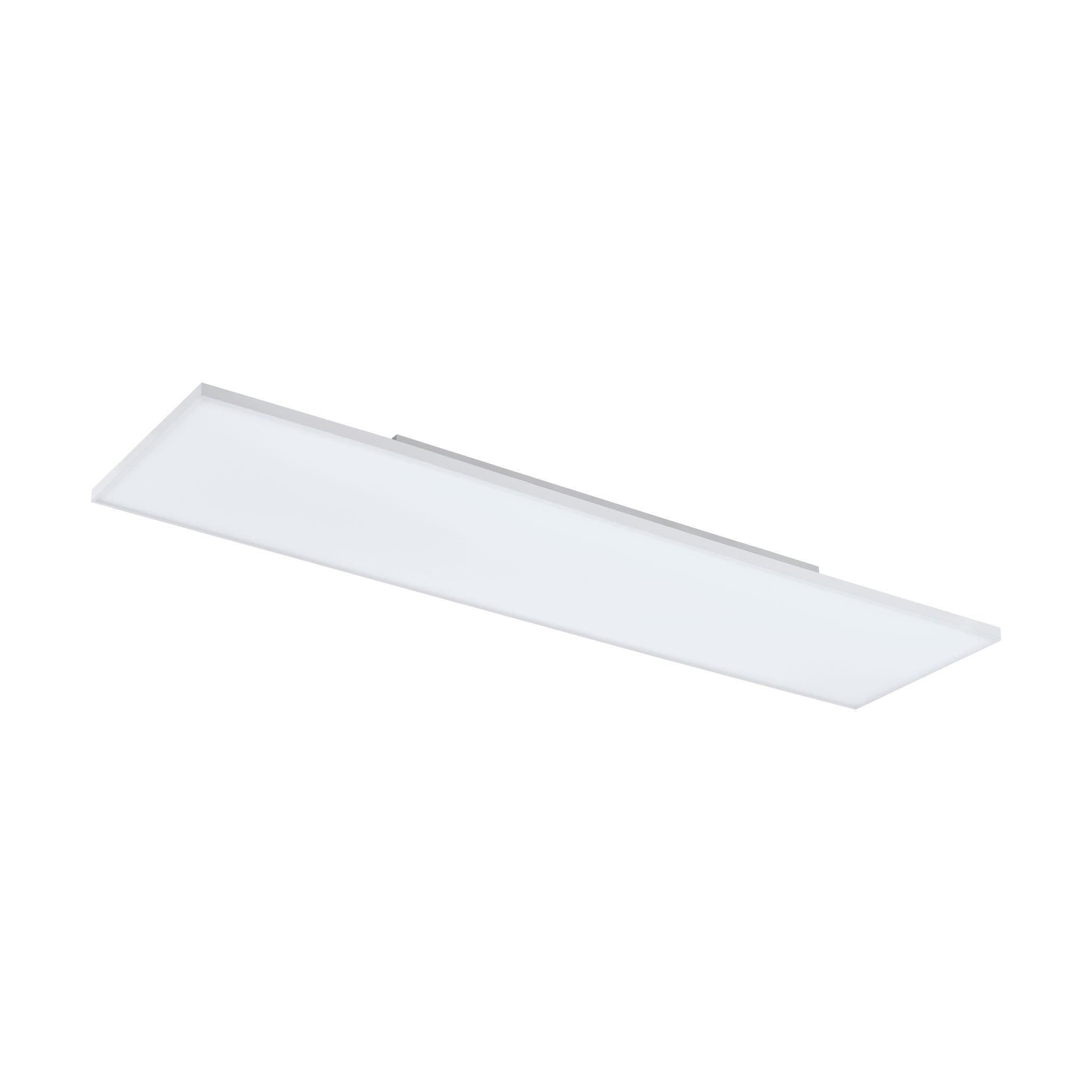 Eglo Turcona White Rectangular LED Flush Ceiling Light