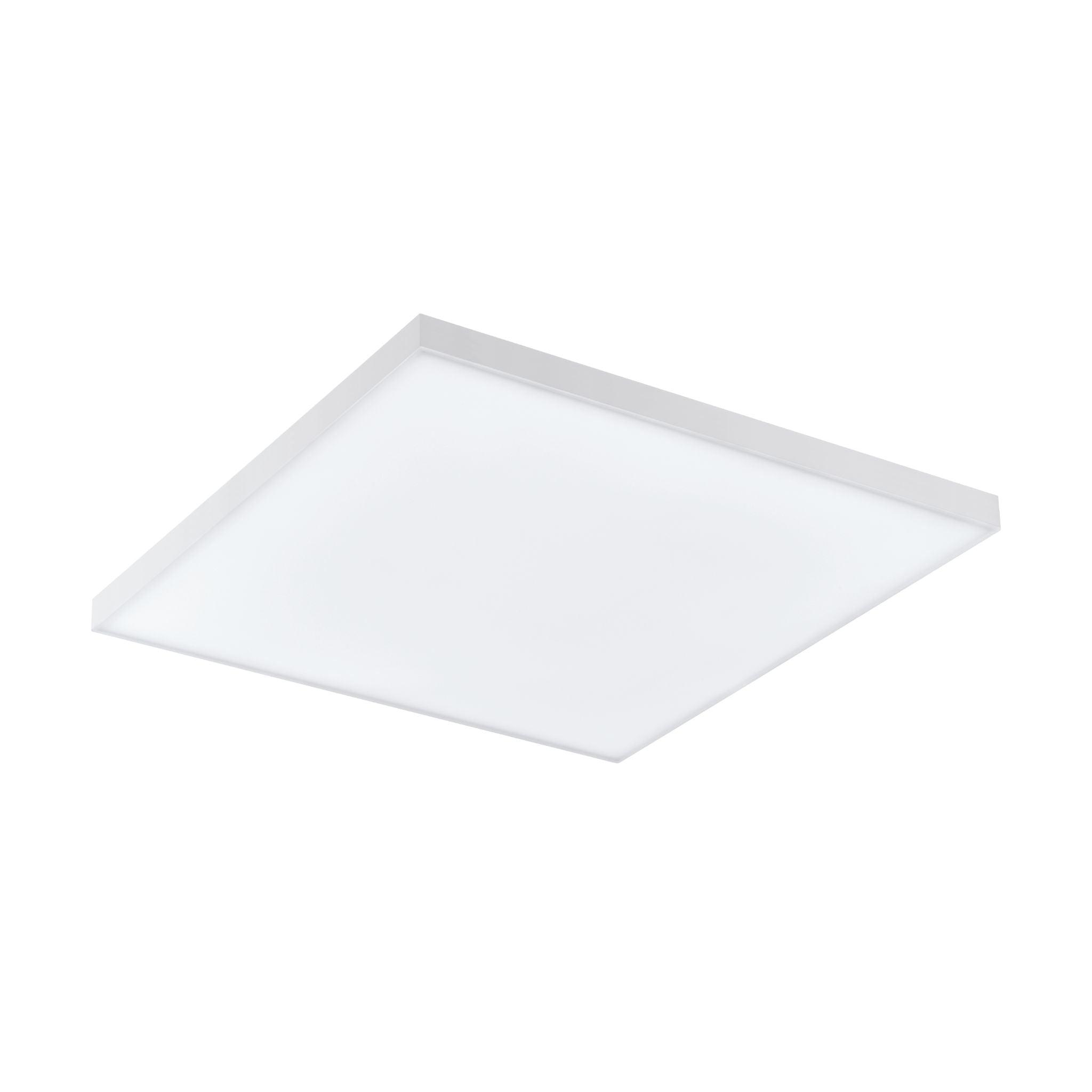 Eglo Turcona-Cct White Square 29cm LED Flush - Remote Controlled