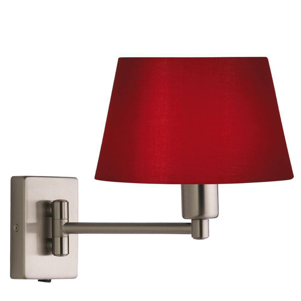 armada antique chrome finish single swing arm wall light Bedtoom Lighting Greater Image