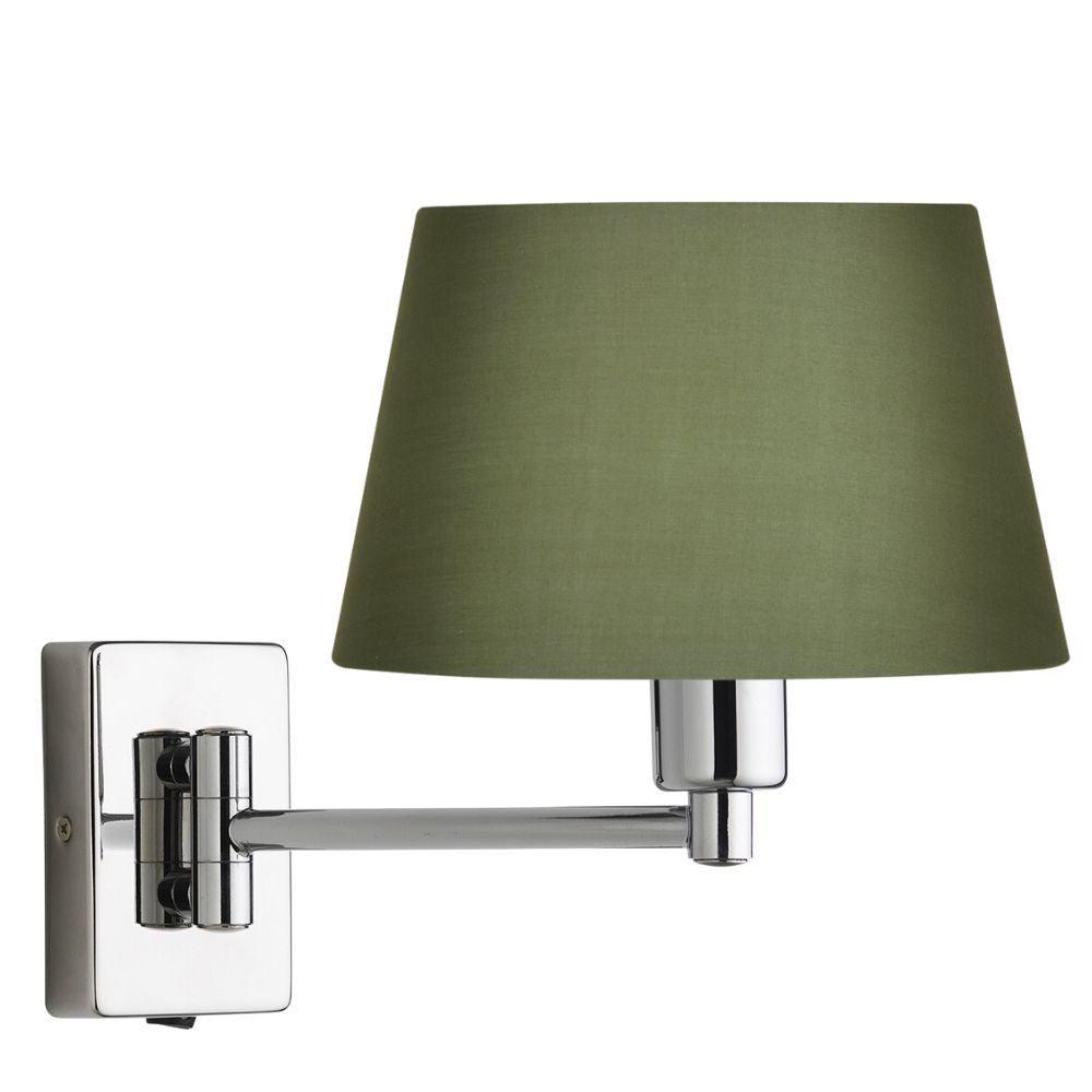 armada chrome finish single swing arm wall light TIffany Lighting Image