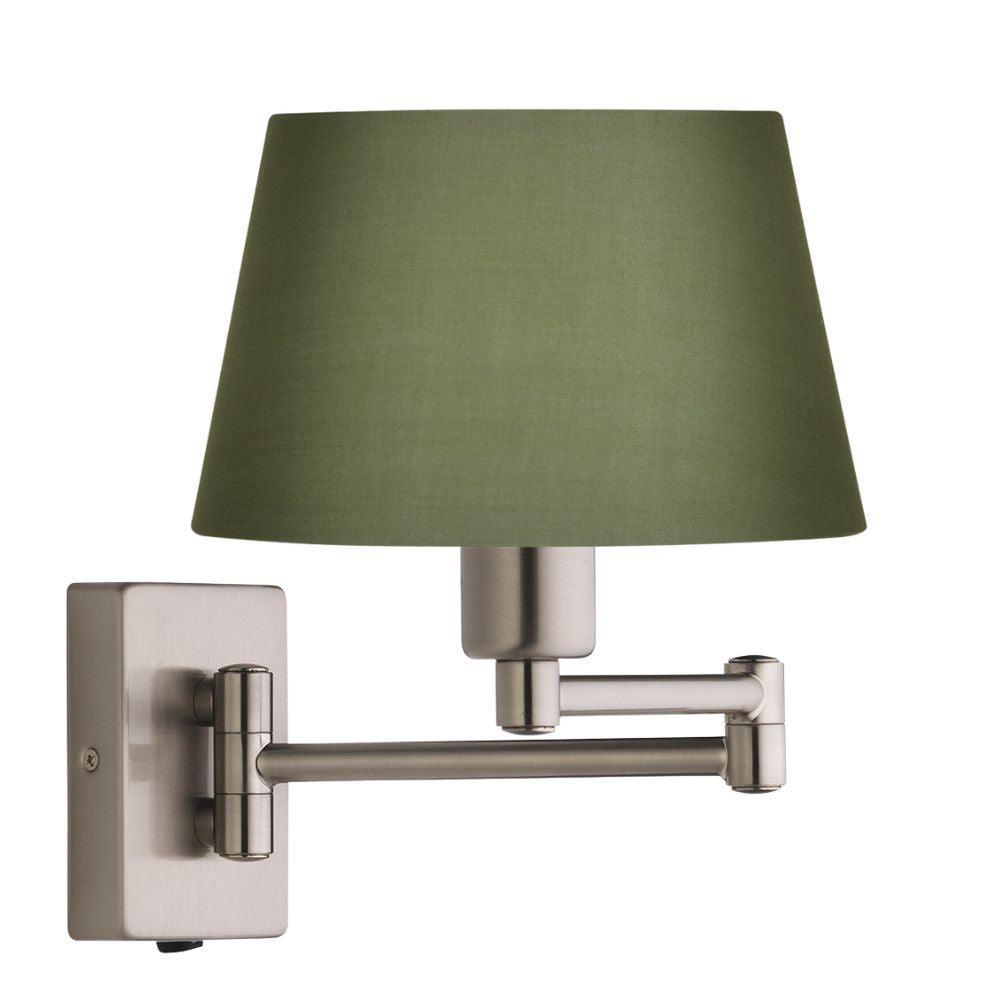 armada antique chrome finish double swing arm wall light Bedroom Lighting Close up