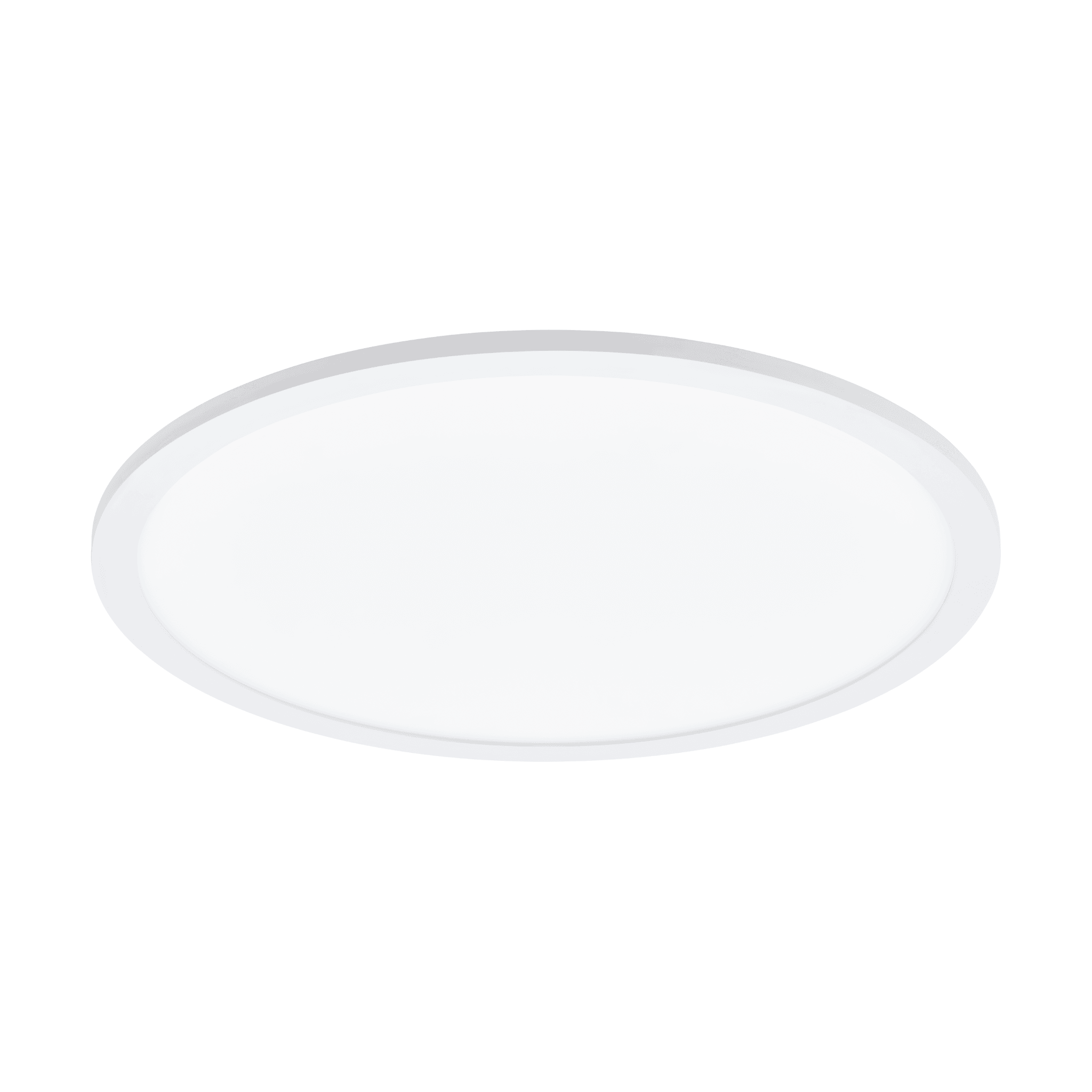 eglo sarsina 45cm white led ceiling flush living room image