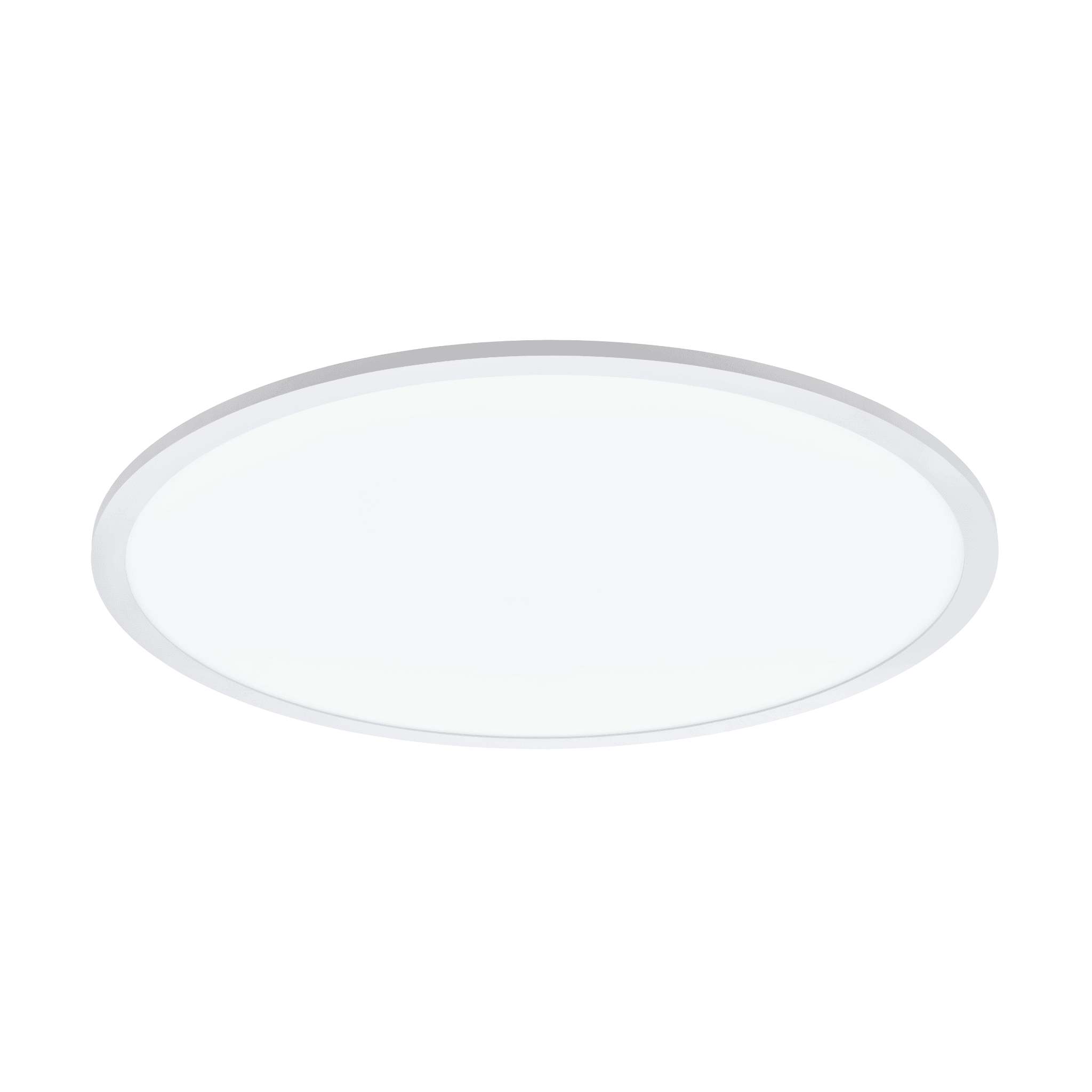 eglo sarsina a led remote controlled white ceiling flush 60cm living room close up