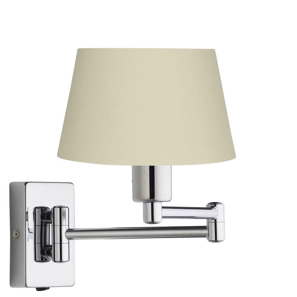 armada chrome finish double swing arm wall light TIffany Lighting Image