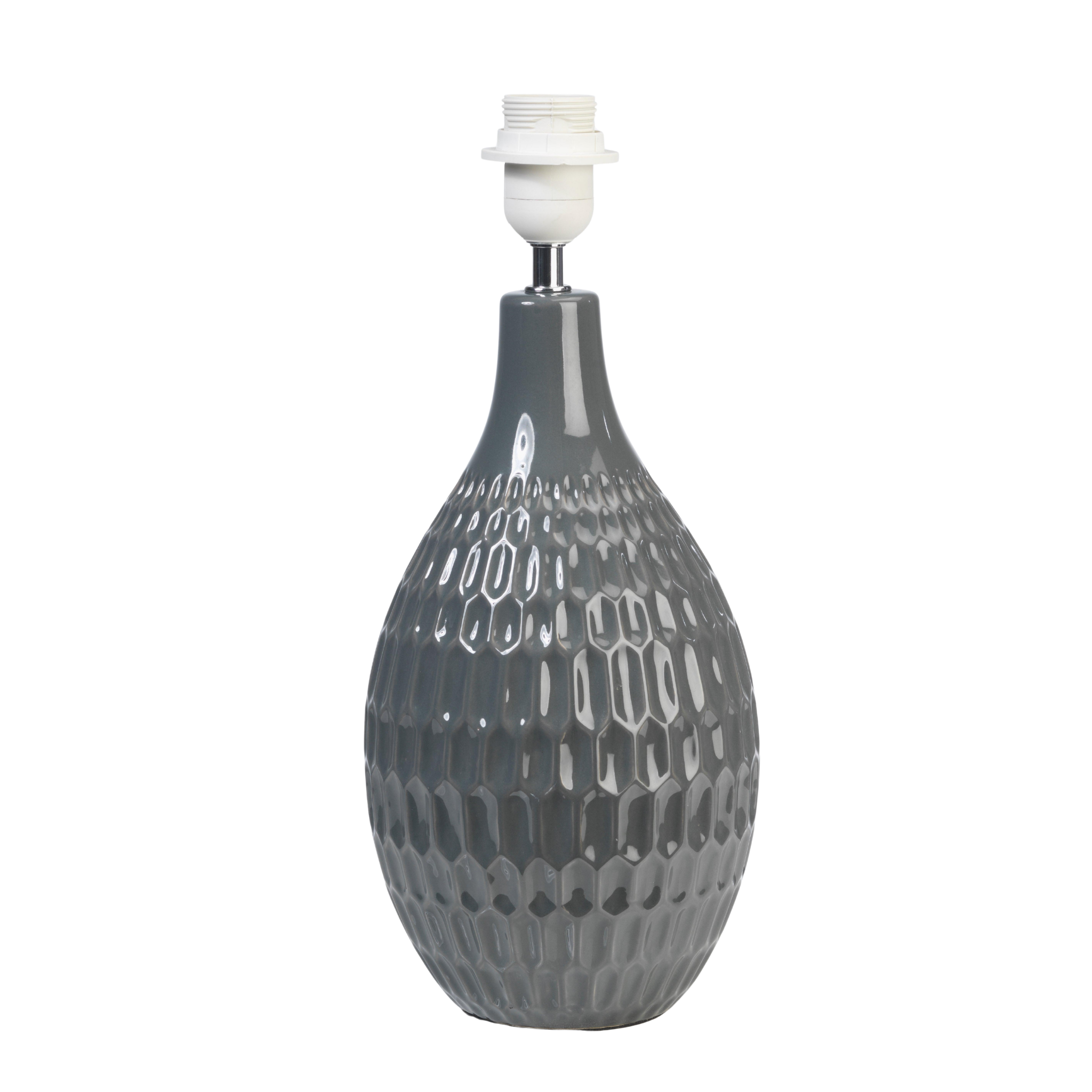 Yarra Grey Ceramic Table Lamp