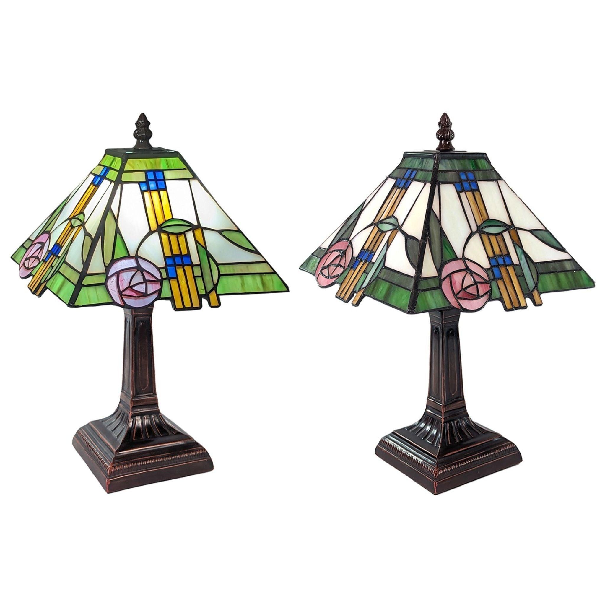 Charles Small Tiffany Bedside Table Lamp