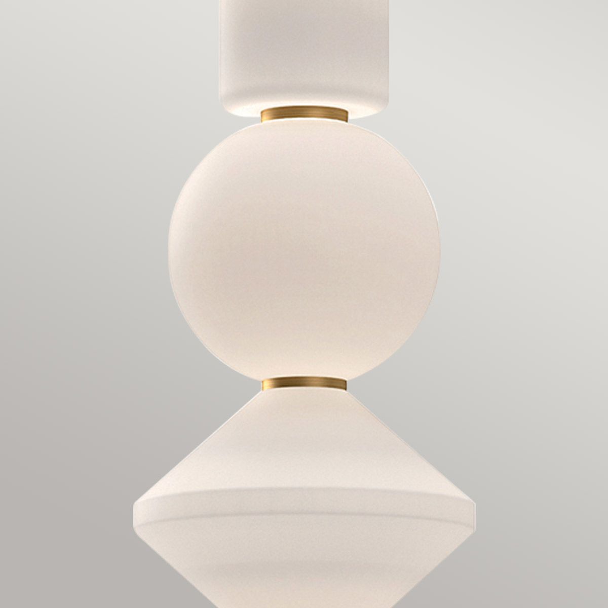 Alora Mood Bijou LED Aged Gold Pendant Light