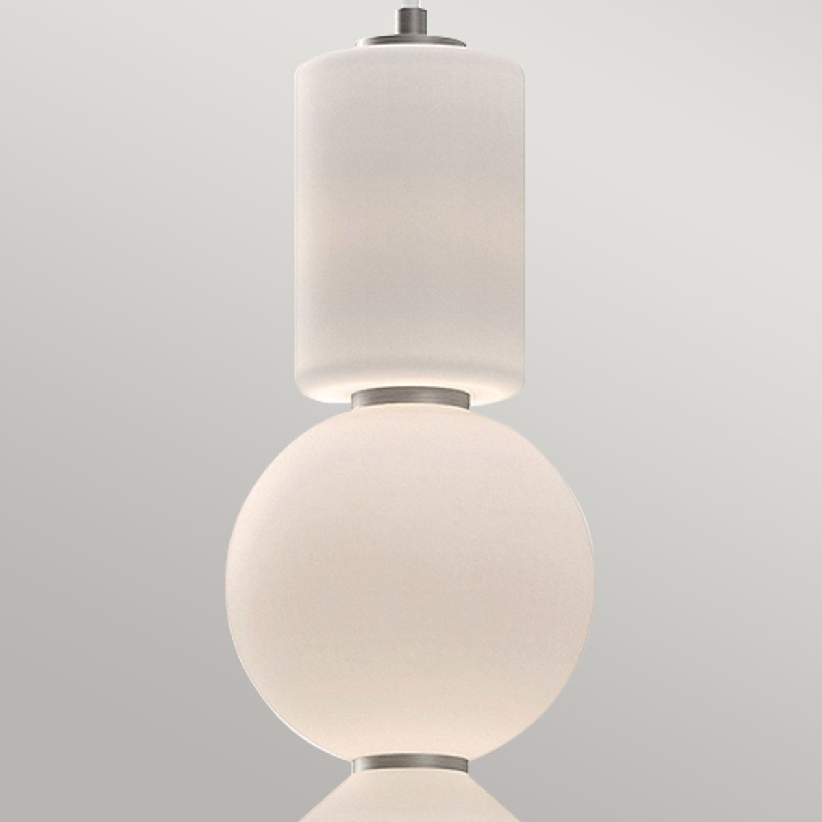 Alora Mood Bijou LED Brushed Nickel Pendant Light