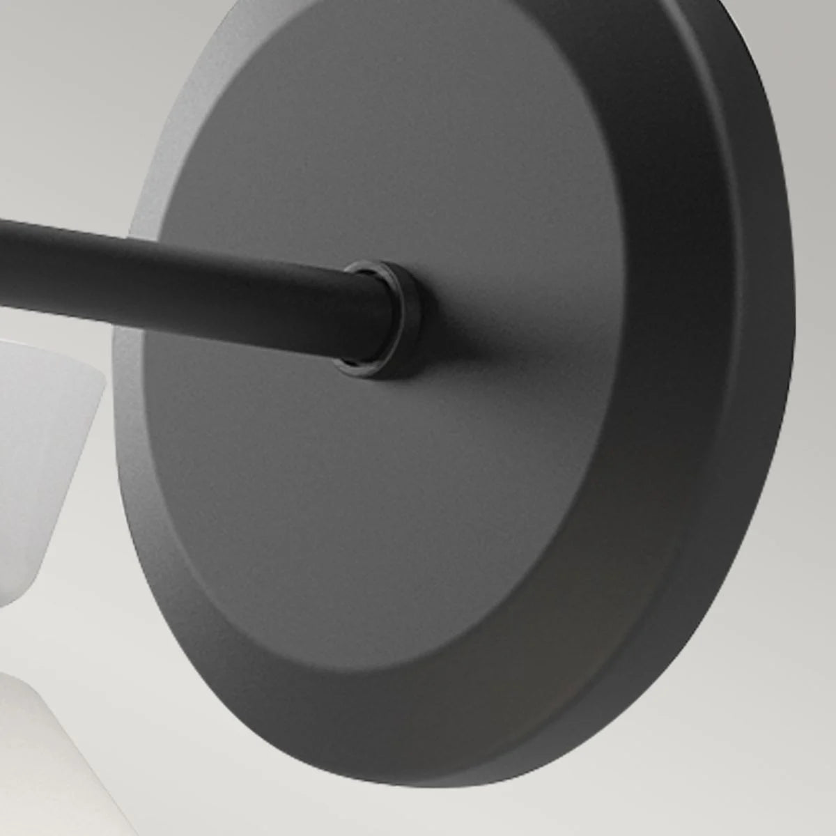 Alora Mood Halston Black Wall Light