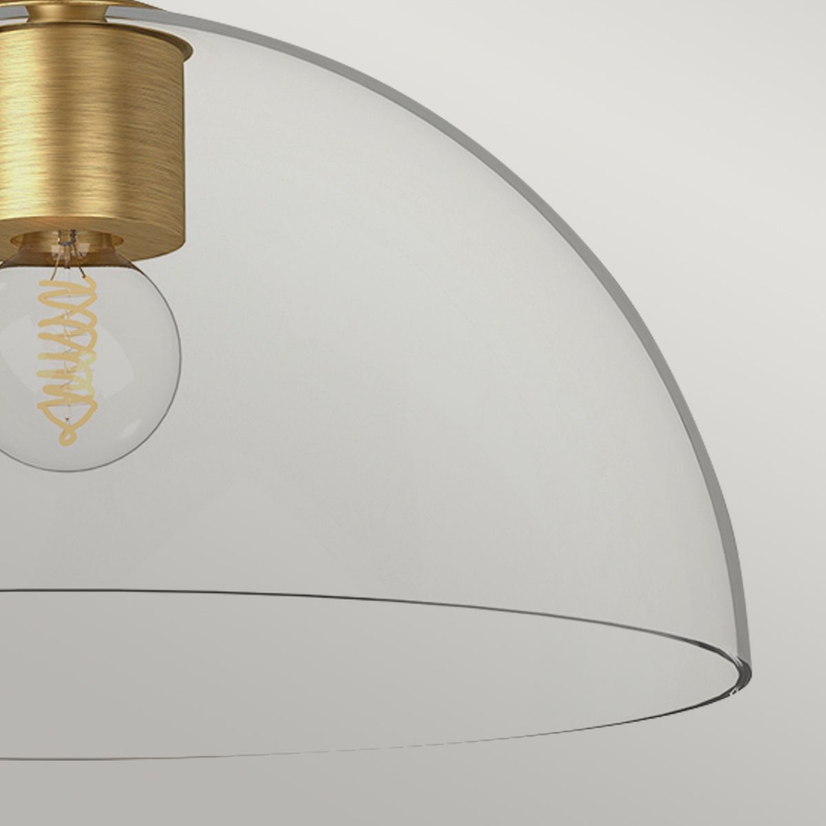 Alora Mood Jude Gold Semi Flush Ceiling Light-warehouse-clearance-140826