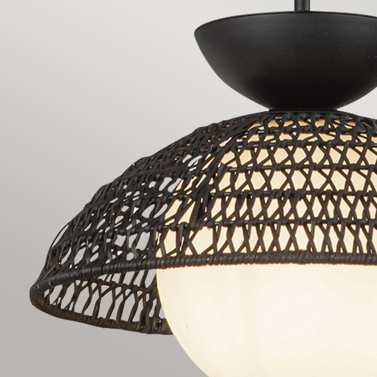 Alora Mood Perth Black Ceiling Pendant Light
