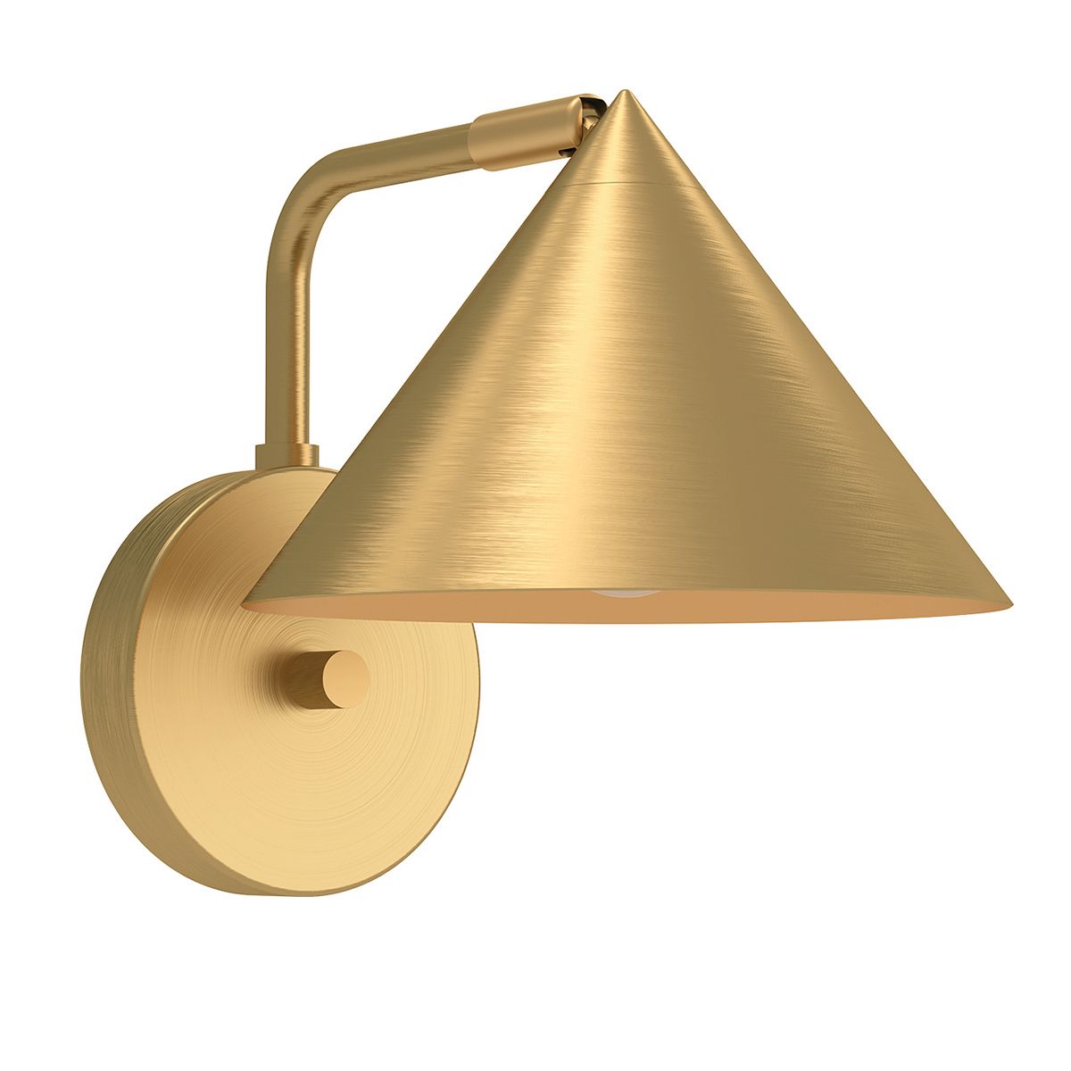 Alora Mood Remyck Gold Wall Light ALM-REMYCK-1WB-GD by Alora Mood
