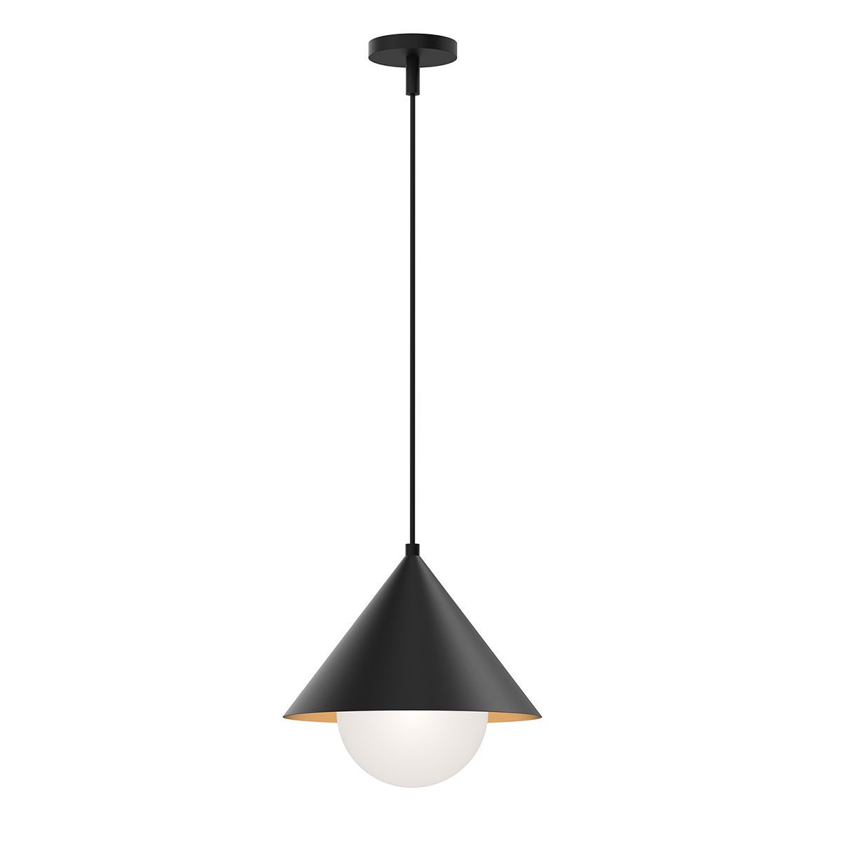 Alora Mood Remyck Living Room Black Ceiling Pendant Light By Elstead Lighting ALM-REMYCK-P-BK