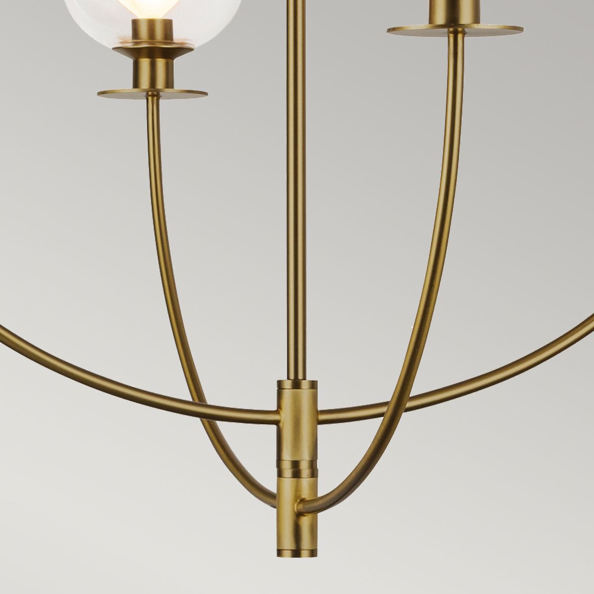 Alora Mood Sylvia 4 Light Gold Chandelier