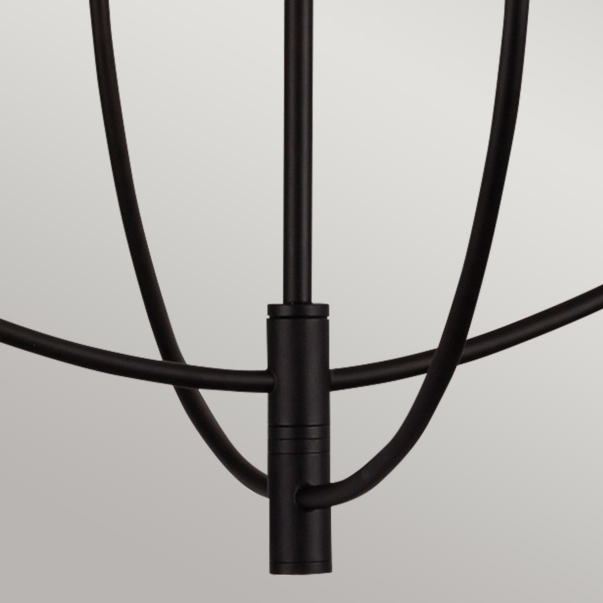 Alora Mood Sylvia 4 Light Black Chandelier