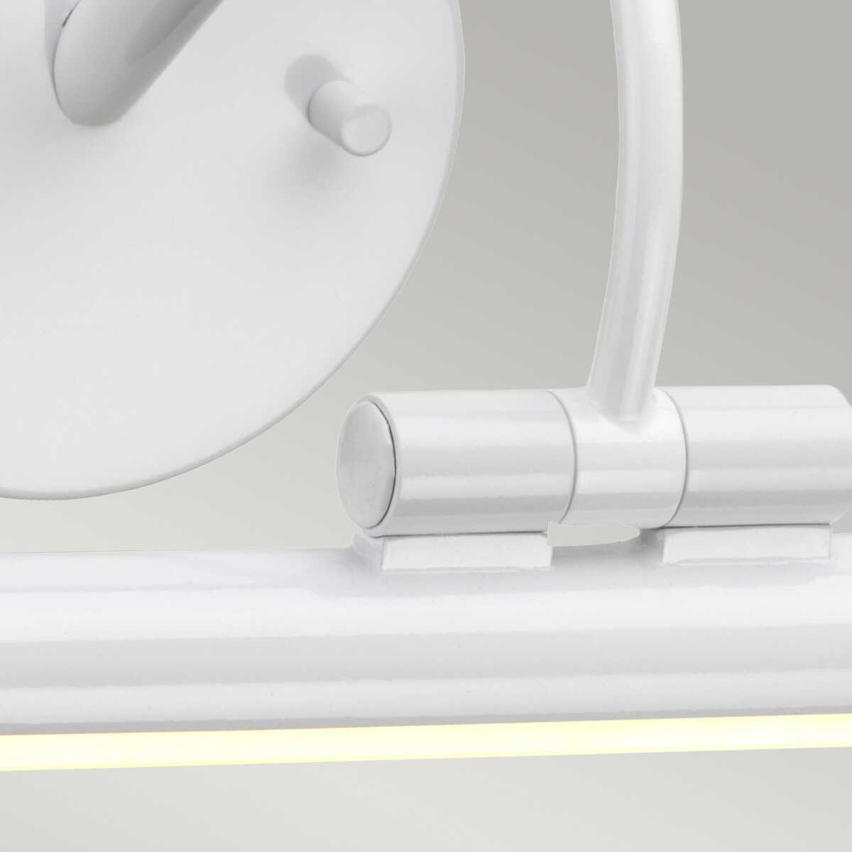 Elstead Alton 1 Light Large White LED Picture Light-OB-180926