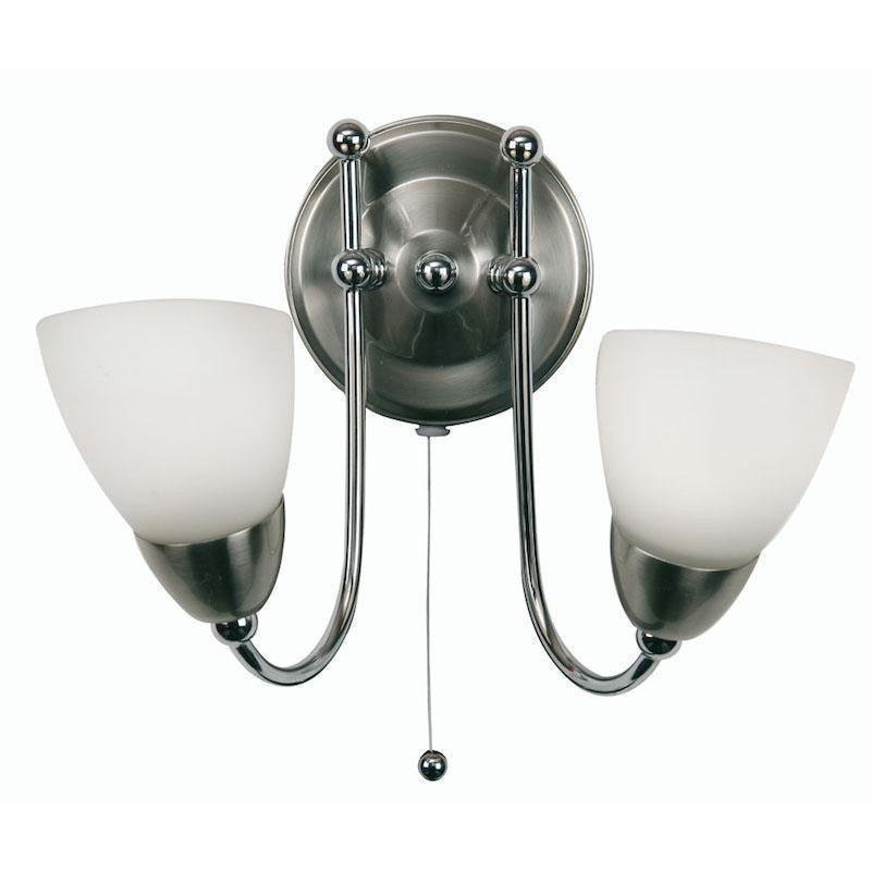 Altair 2 Light Chrome Wall Light-clearance